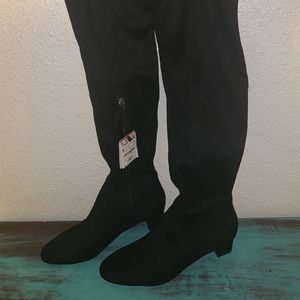 Over Knee Suede Boots